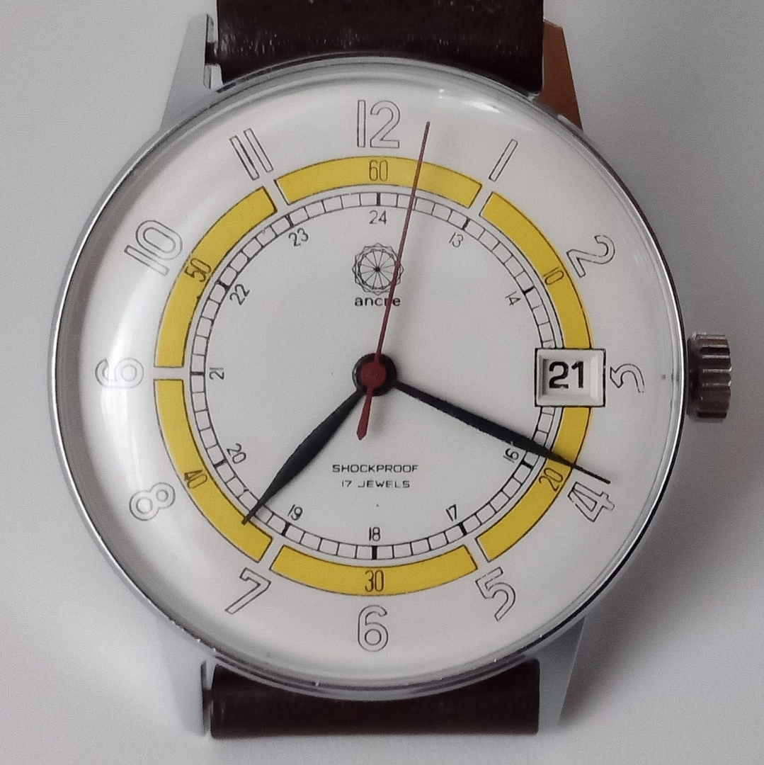 Ancre Shockproof 17 Jewels, 1960s